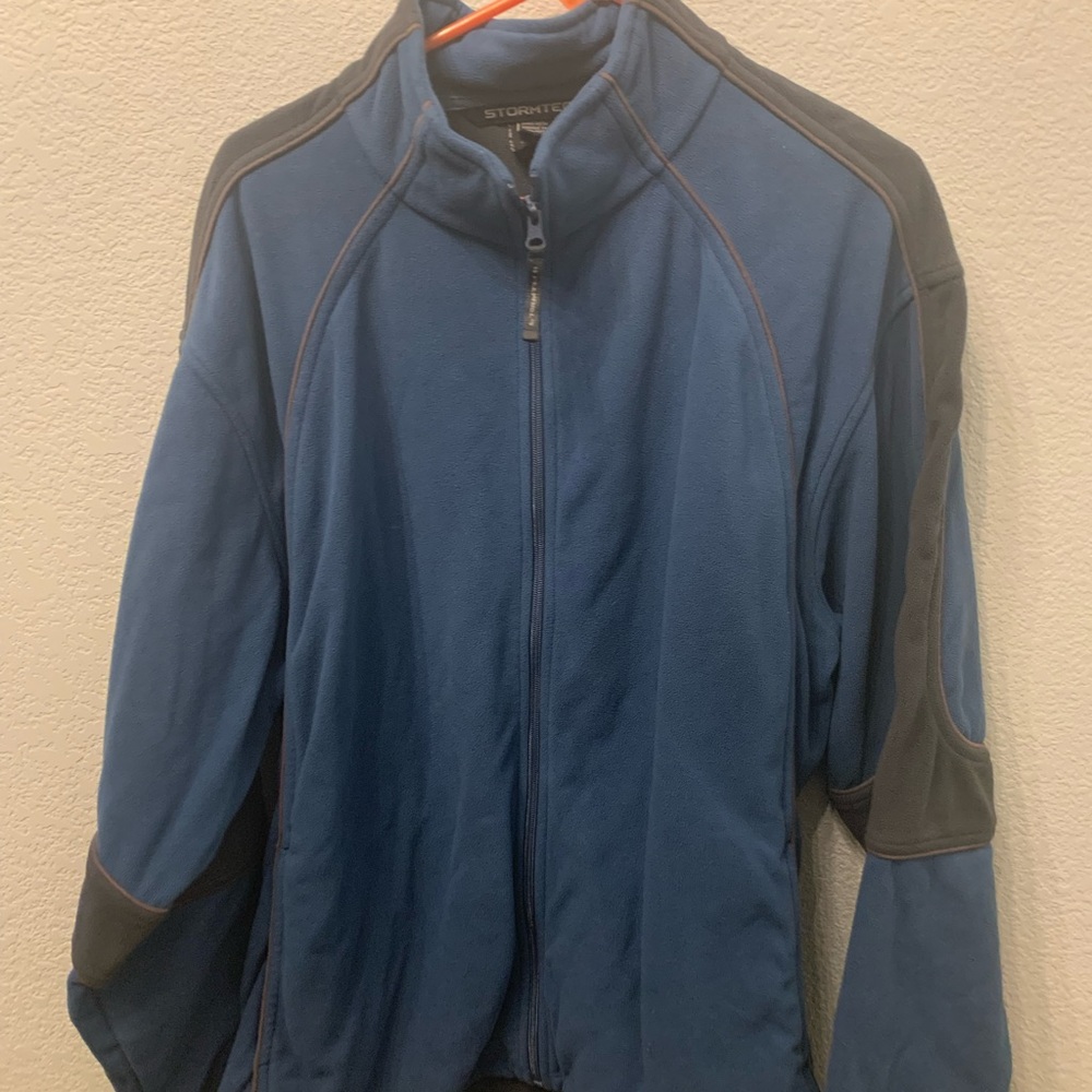 Storm Men's Blue and Dark Gray Lightweight Jacket